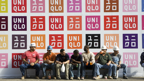 uniqlo ad driven brands debut weekend making its successful most randomwire chicago behind september poster choose board